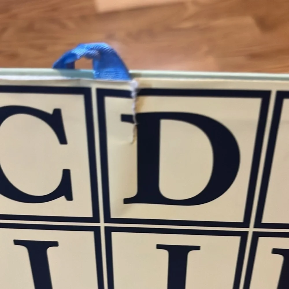 T.J. Whitney’s ABC Wooden Nursery Blocks NIB